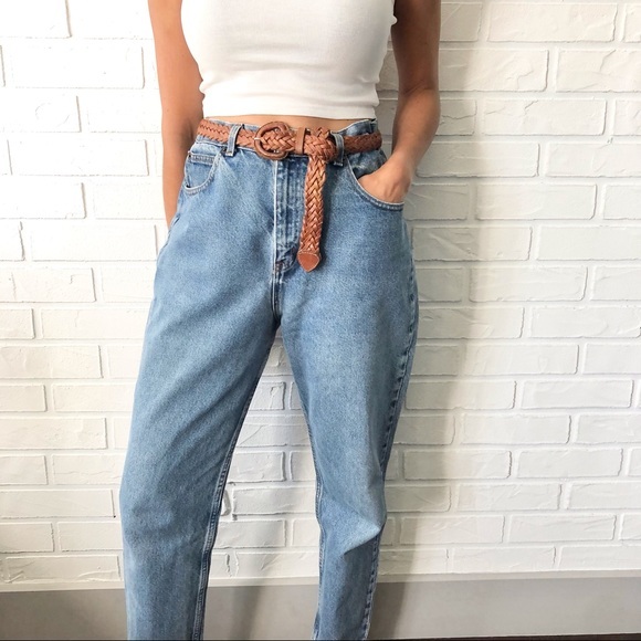 High Waisted Mom Jeans